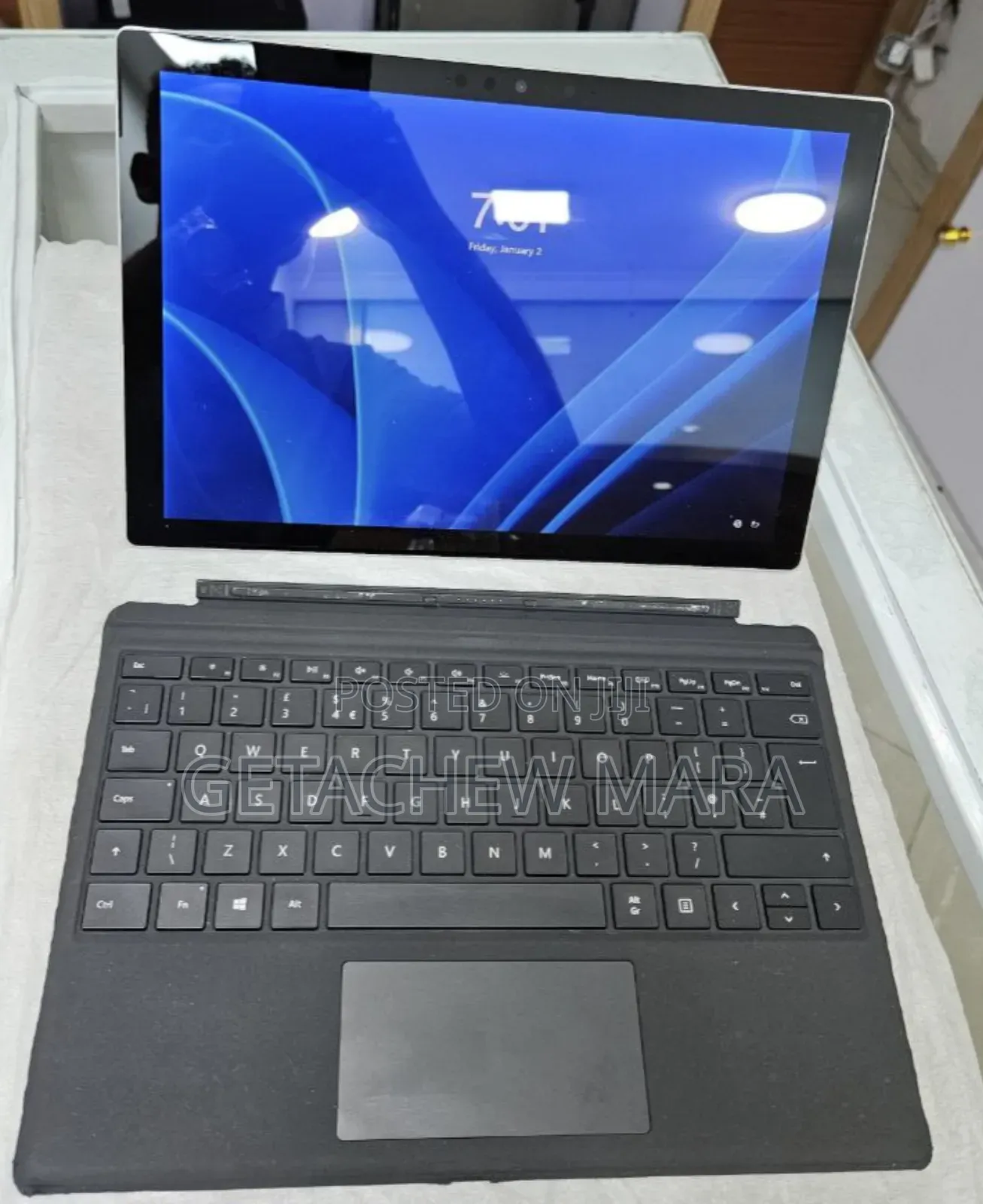 New Laptop Microsoft Surface Pro 7 16GB Intel Core I7 SSD 256GB