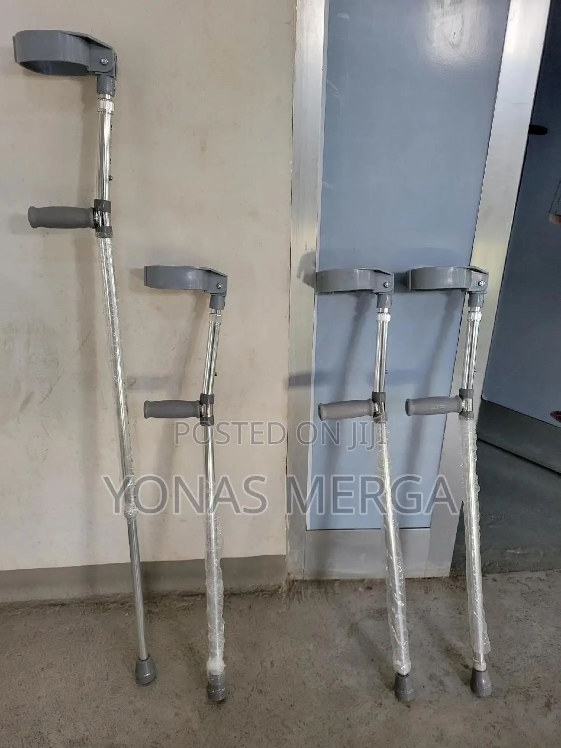 Pair of Adult Forearm Crutches業injuries. Price Per Pack of 2 Units