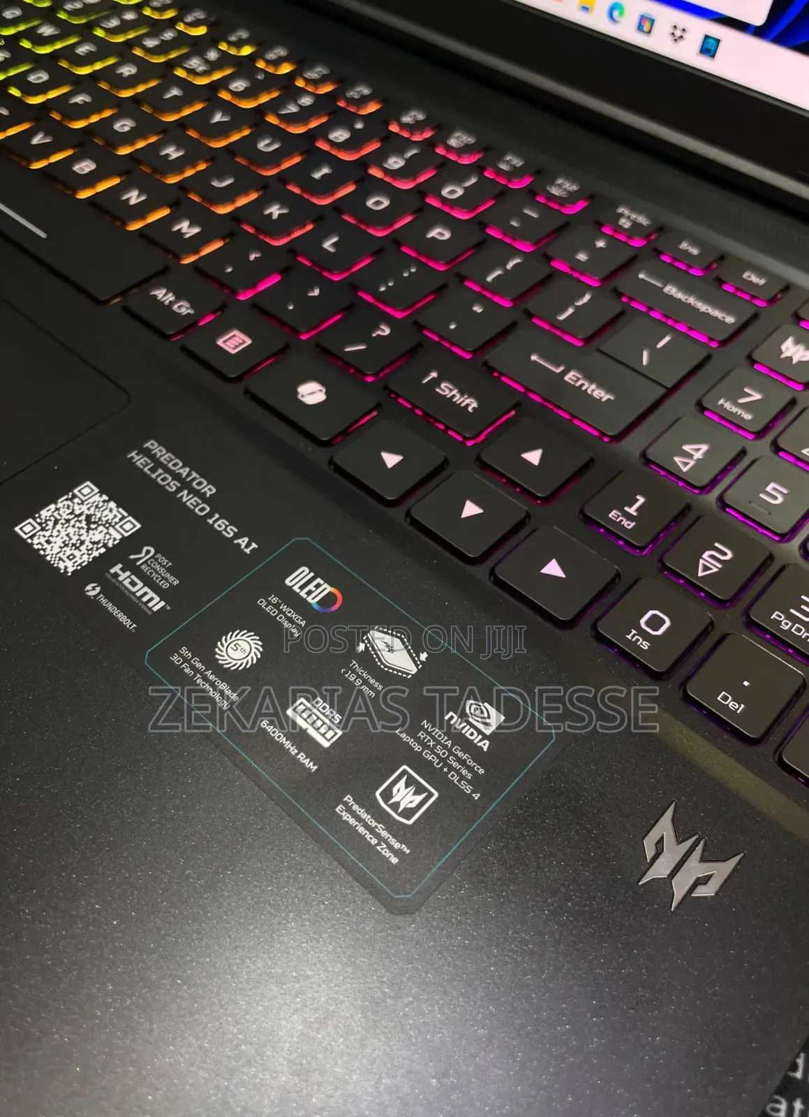 New Laptop Acer Predator Helios Neo 16 32GB Intel Core Ultra 9 SSD 1T