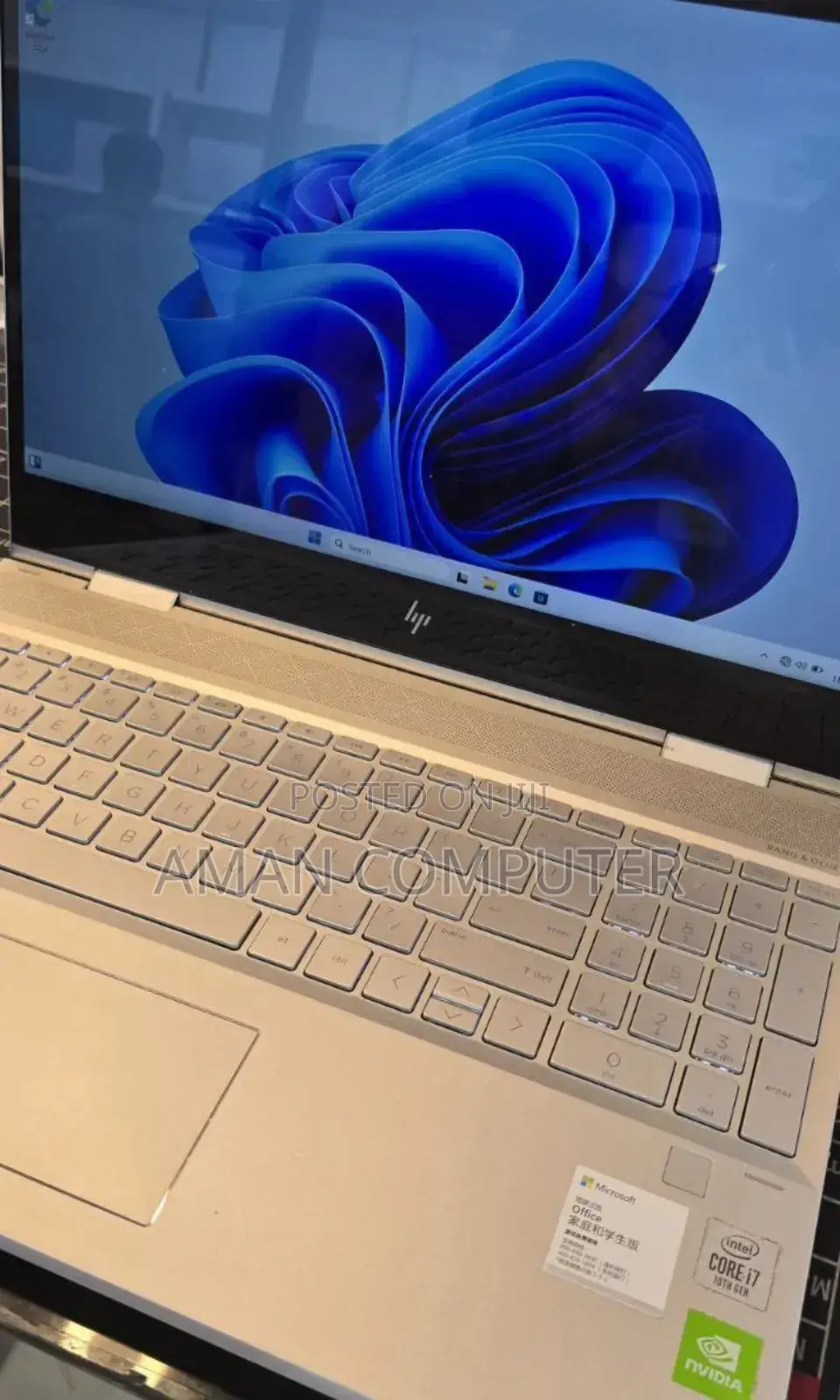 New Laptop HP Envy X360 16GB Intel Core I7 SSD 512GB