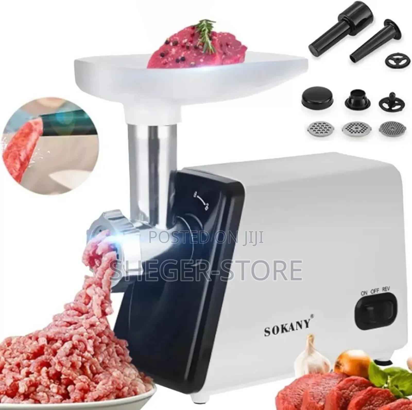 Orginal Highclass Sokany Meat Grinder