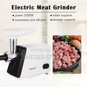 Orginal Highclass Sokany Meat Grinder