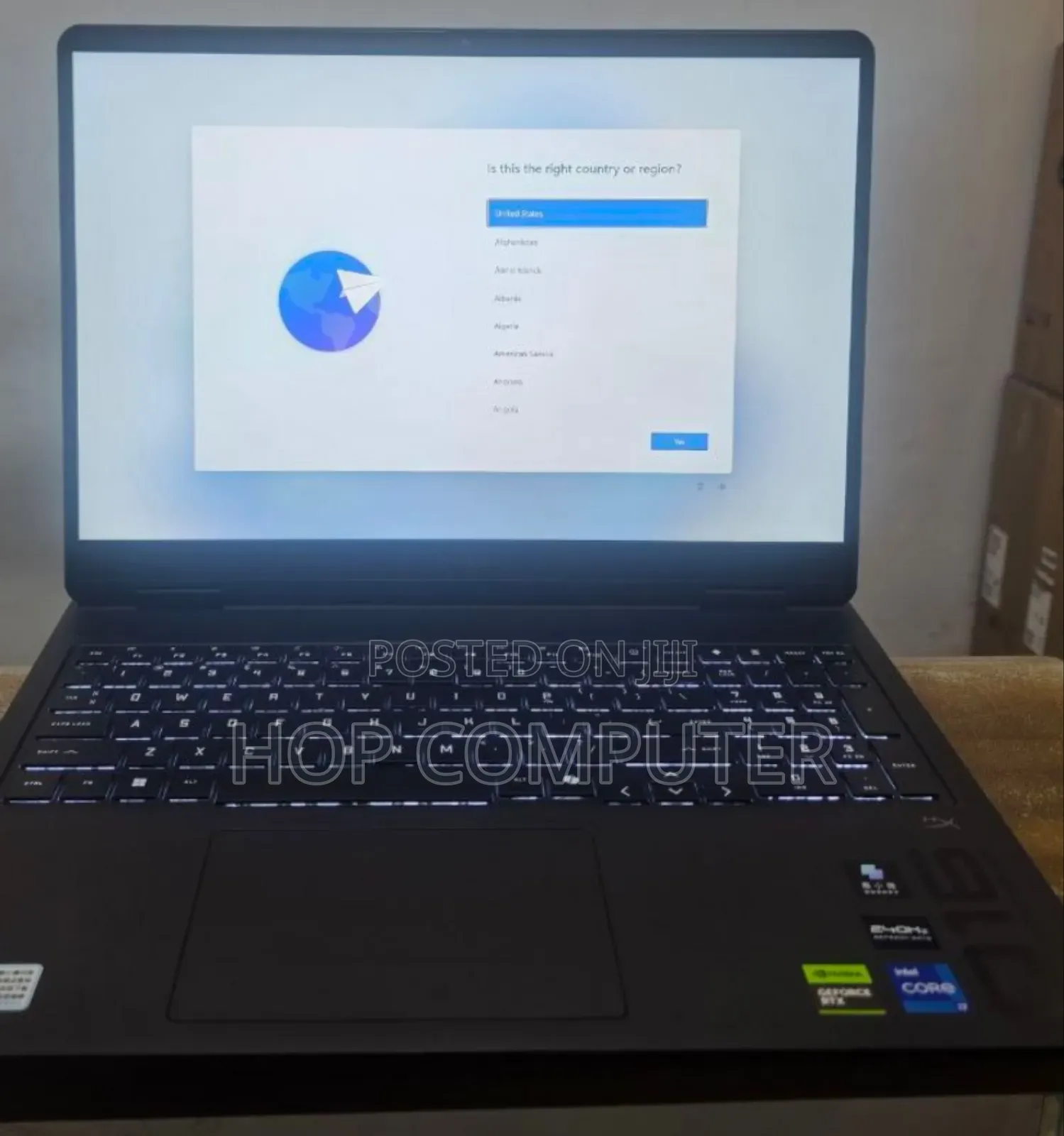 New Laptop HP Omen 16 16GB Intel Core I7 SSD 1T