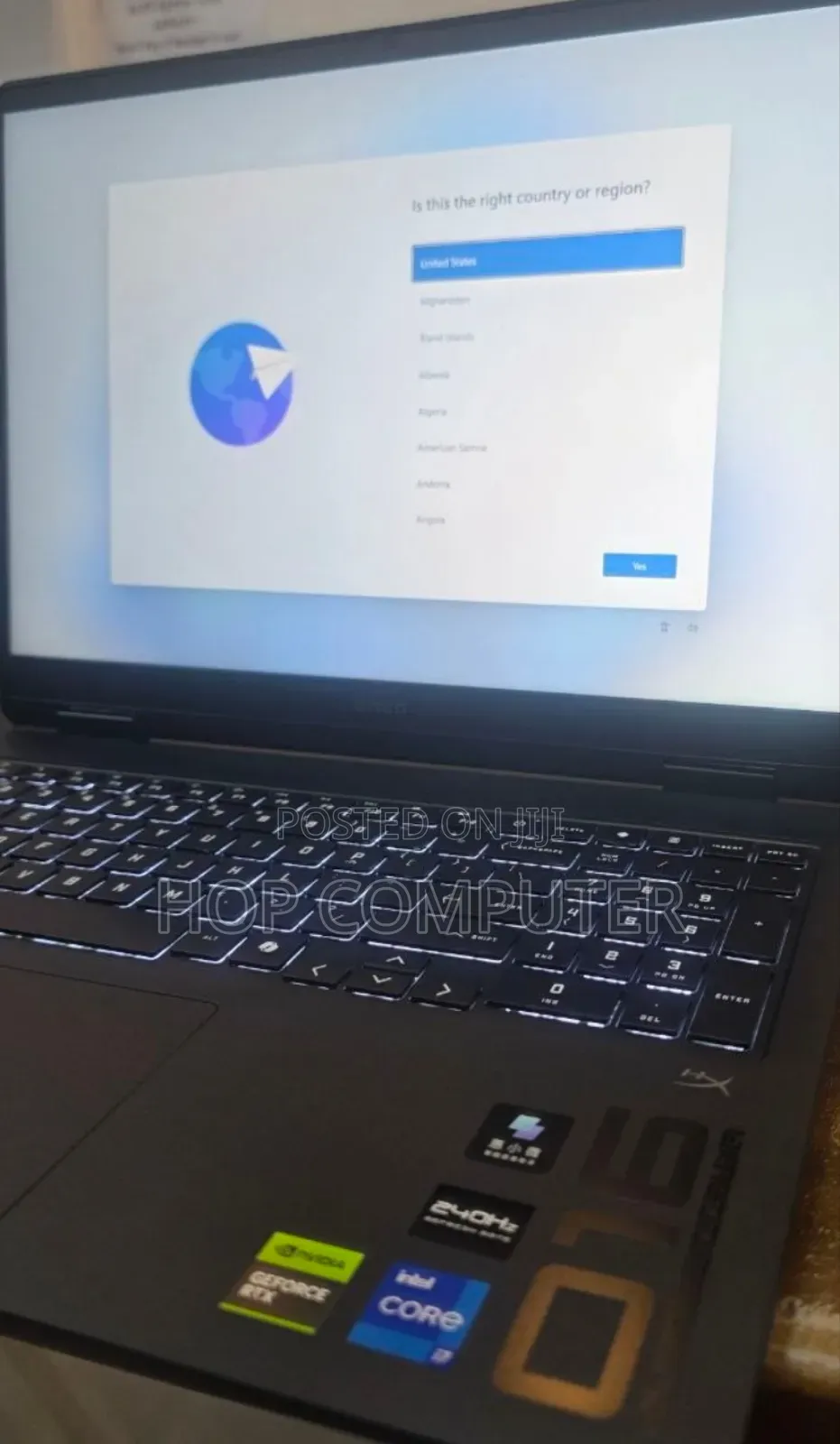 New Laptop HP Omen 16 16GB Intel Core I7 SSD 1T