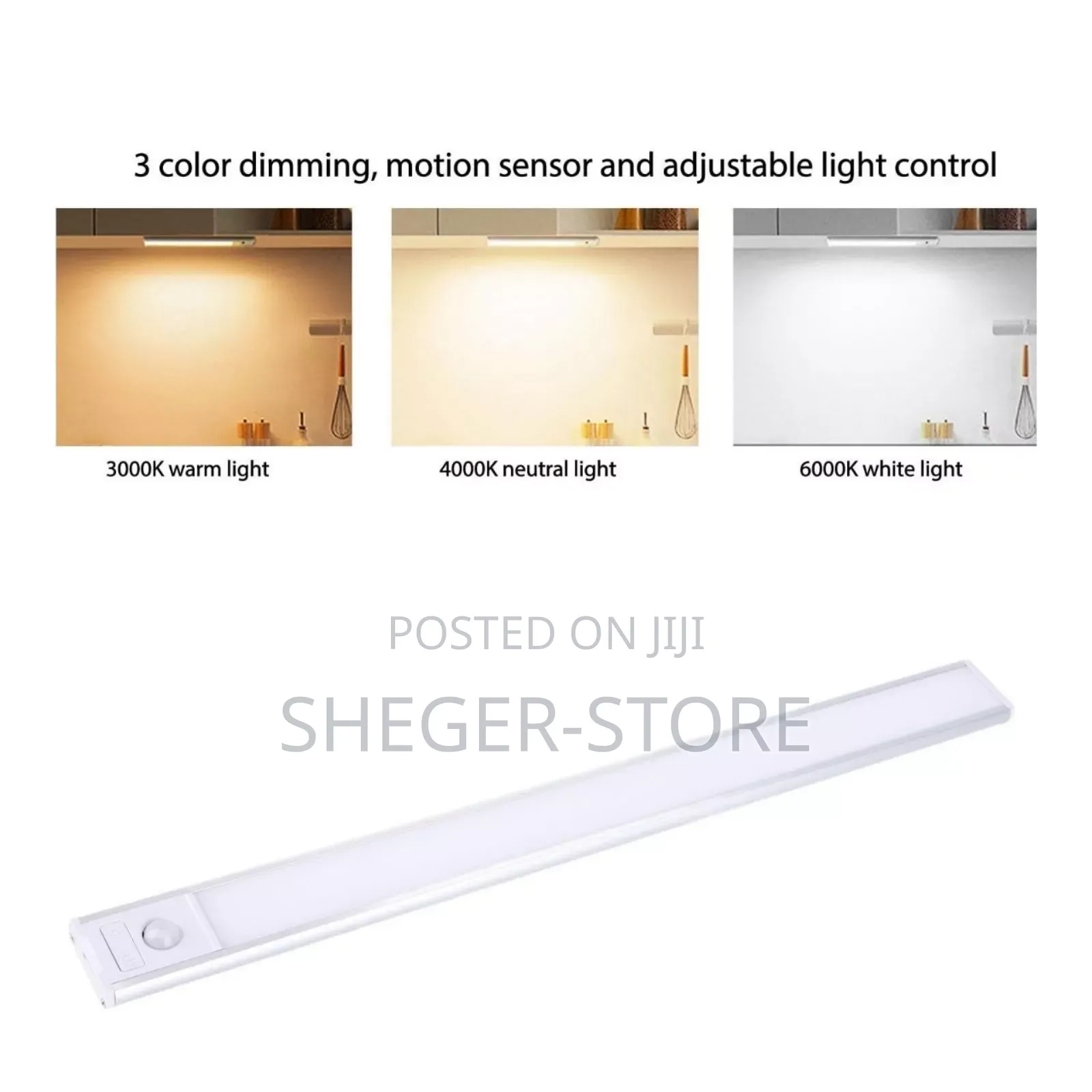 High Quality Rechargeable Motion Sensor Light Bar