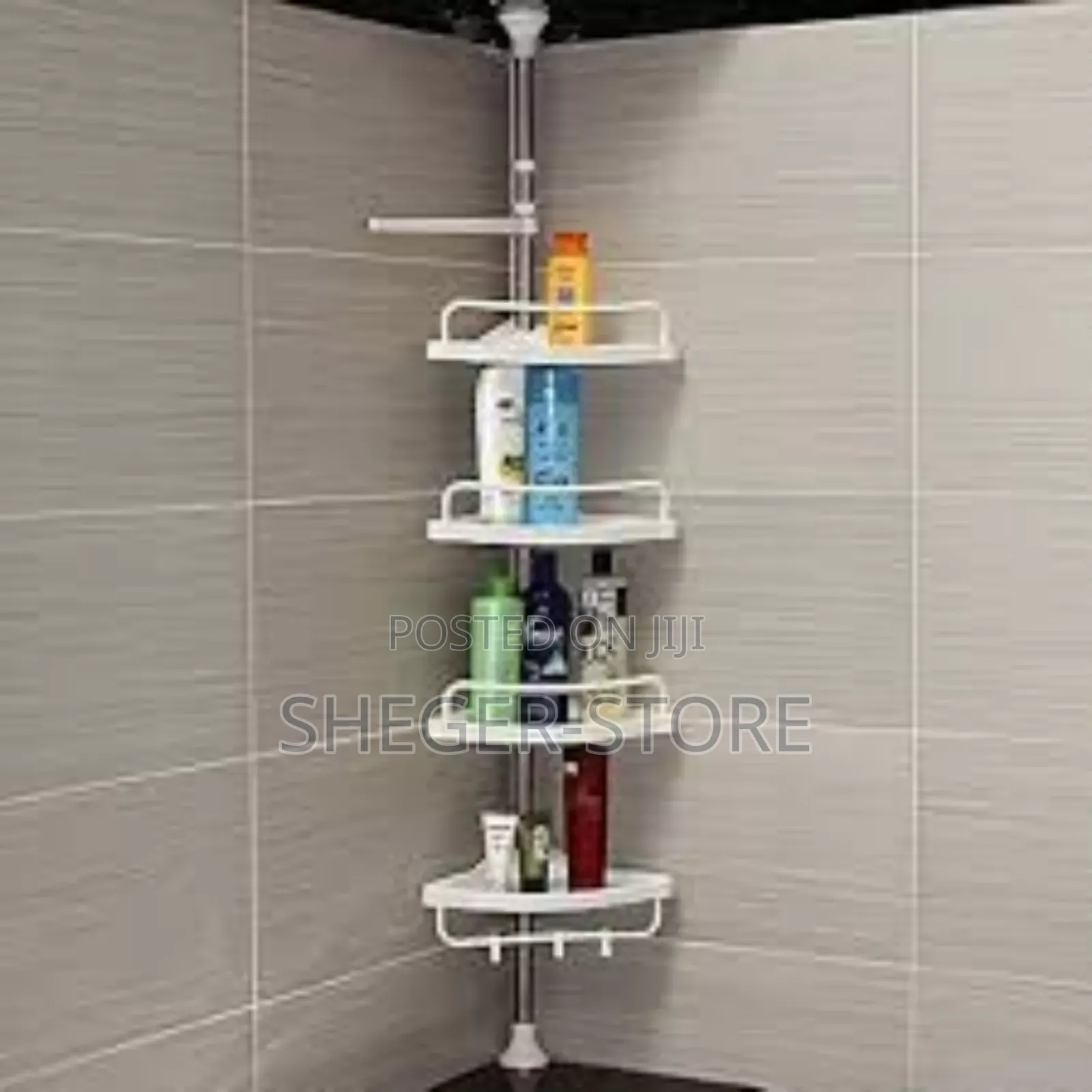 Stylish Design Adjustable Bathroom Corner Shelf