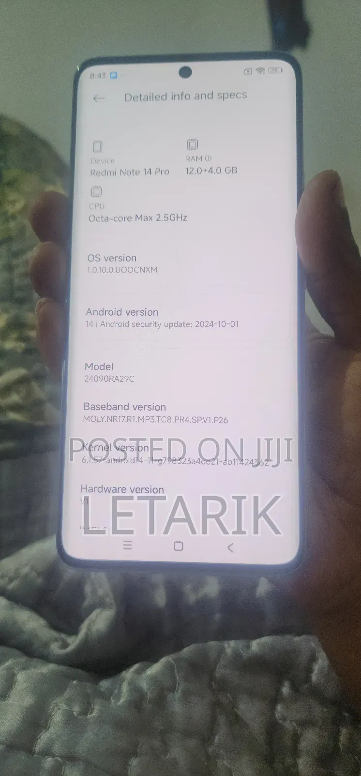 New Xiaomi Redmi Note 14 Pro 5G 256 GB