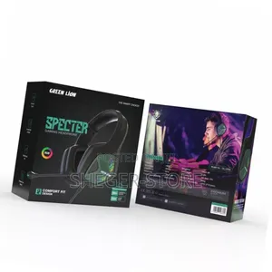 Orginal Green Lion Specter Professional Gaming Headphone