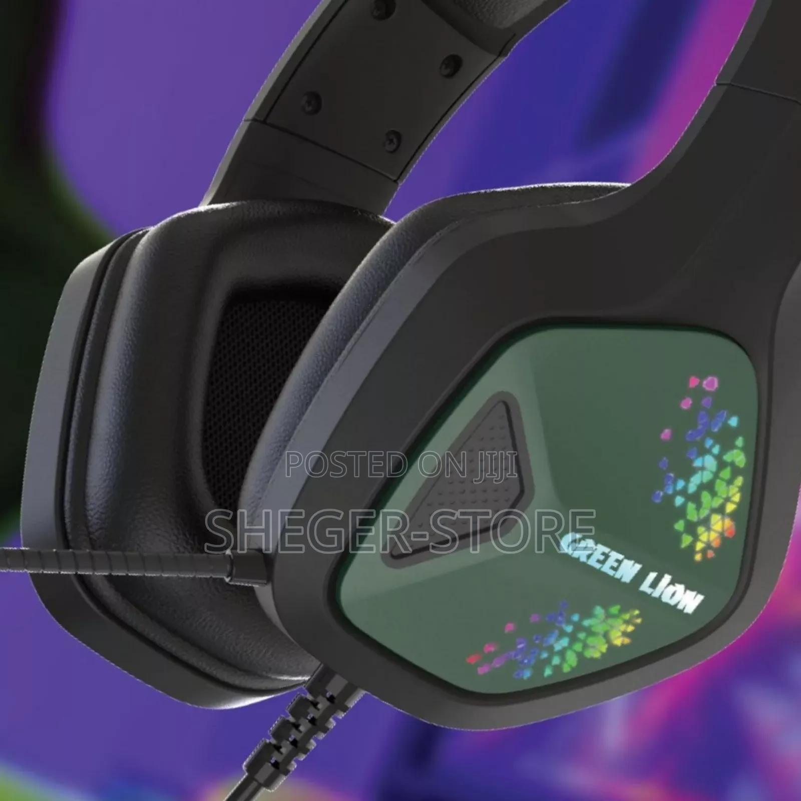 Orginal Green Lion Specter Professional Gaming Headphone