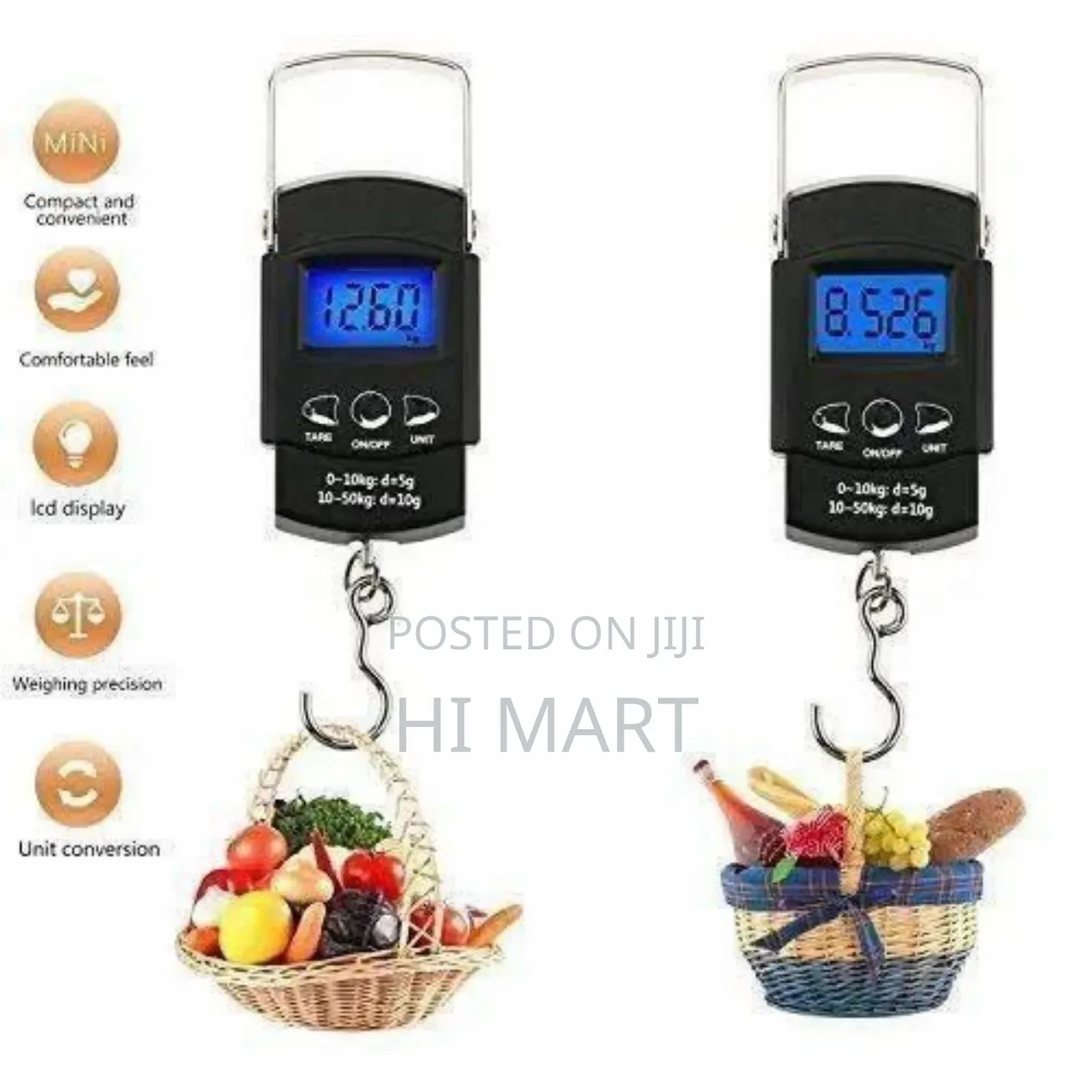 Portable Modern Electronic Scale(50kilo Capacity)