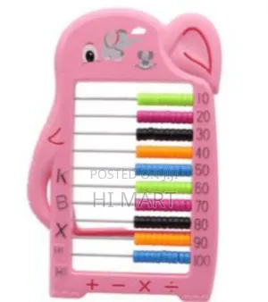 Elephant Shaped Kids Abacus Toy