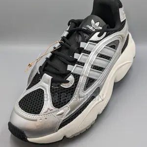 Adidas Women's 14 Ozmillen Mesh Retro 3 Black X Gray Sneakers Size 39