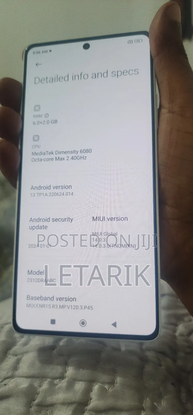 New Xiaomi Redmi Note 13 128 GB White