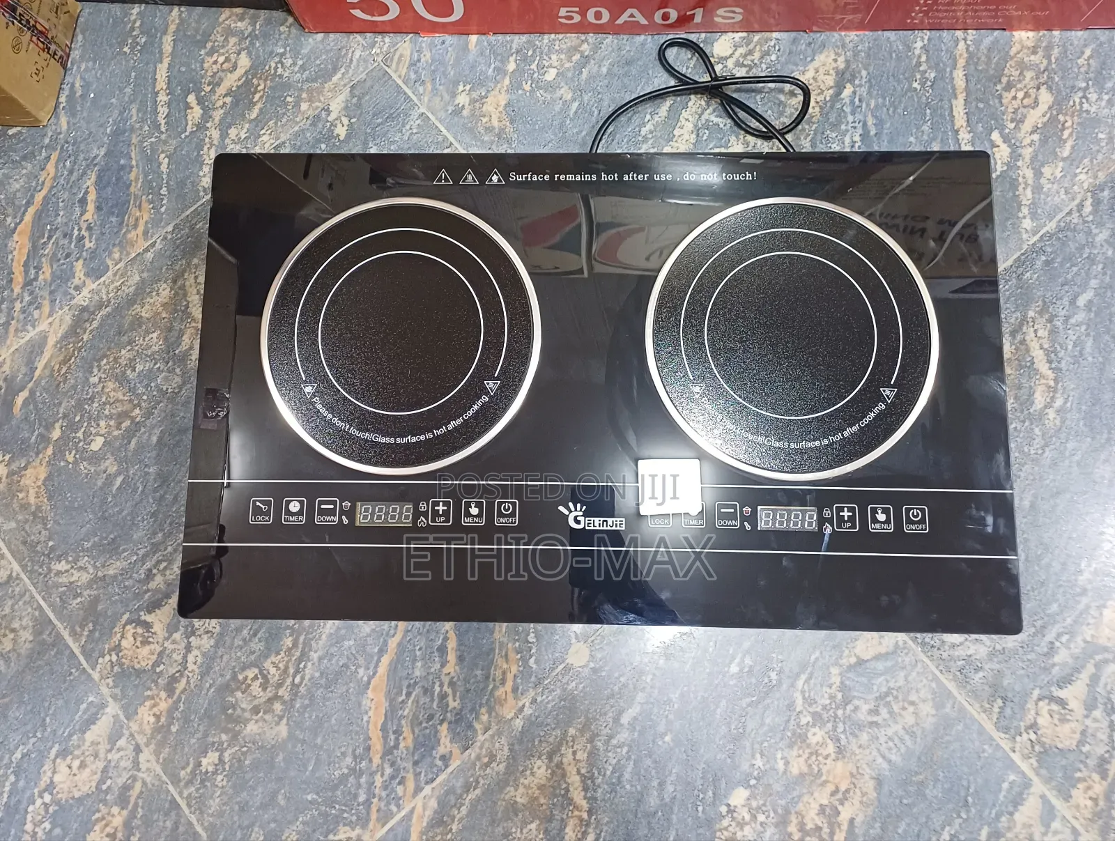 Gejinjie Double Infrared Cooker Stove – | Digital Touch | Original