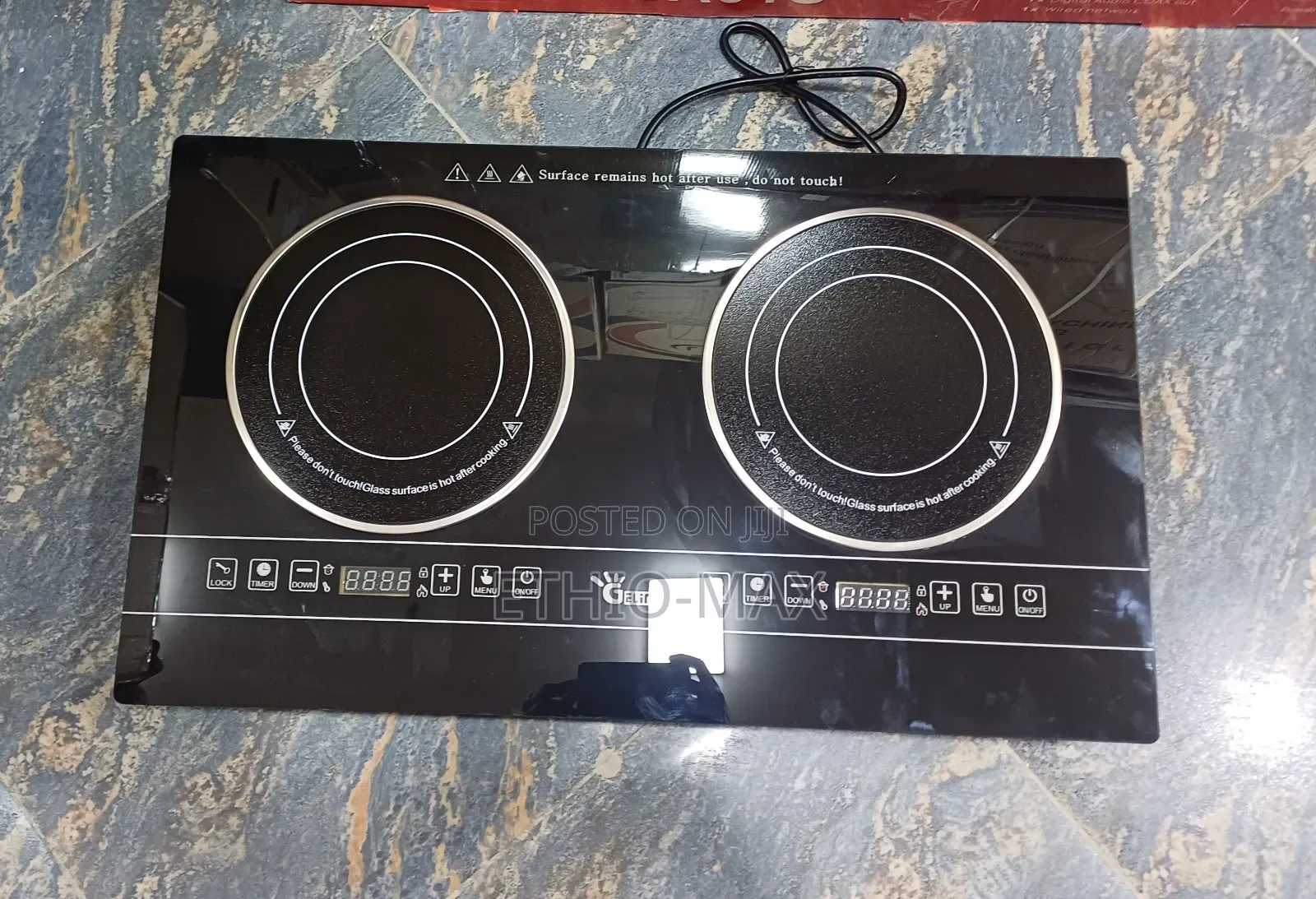 Gejinjie Double Infrared Cooker Stove – | Digital Touch | Original