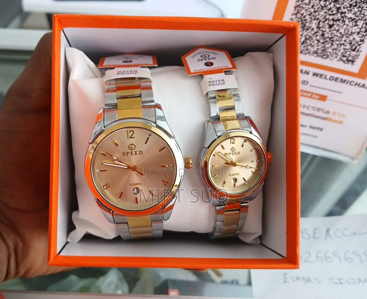 Original Speed Couple Watches – His Hers Racing Chronographs