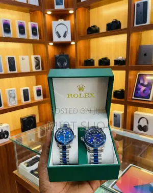 Rolex Luxury Couple Watches With Giftbox