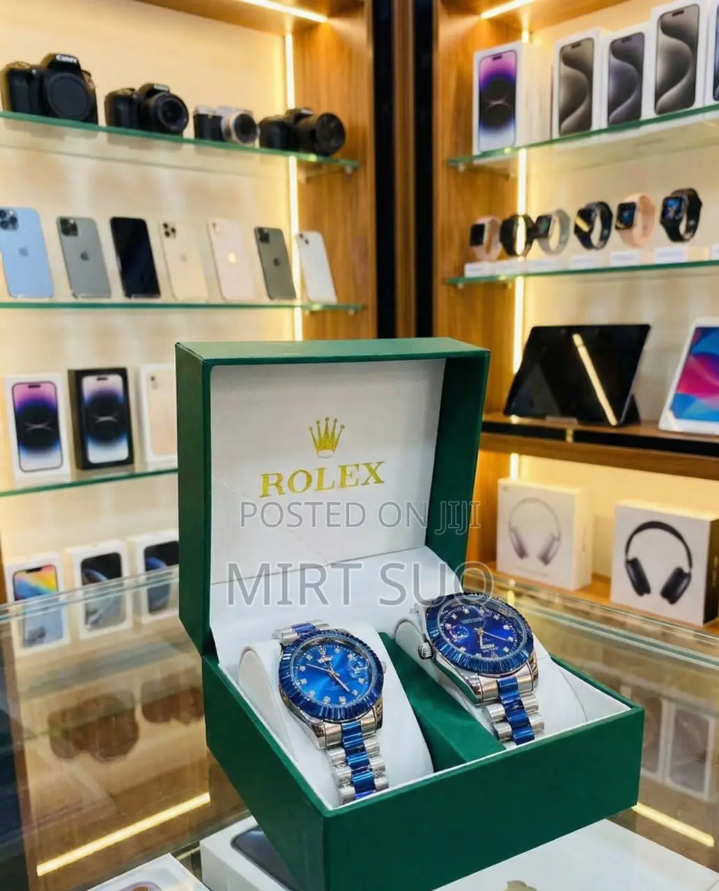 Rolex Luxury Couple Watches With Giftbox