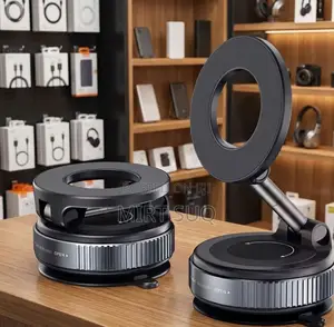 360° Ultra-Stable Vacuum Magnetic Phone Holder