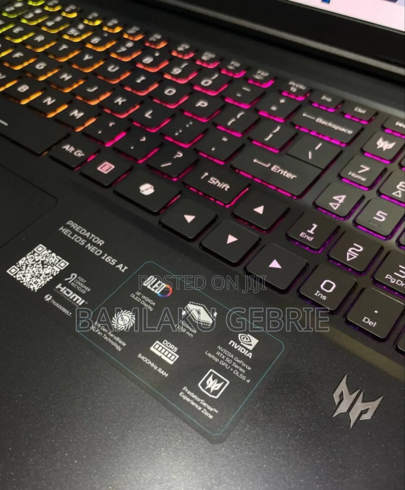 New Laptop Acer Predator Helios Neo 16 32GB Intel Core Ultra 9 SSD 1T