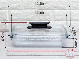 Oval Tempered Glass Casserole