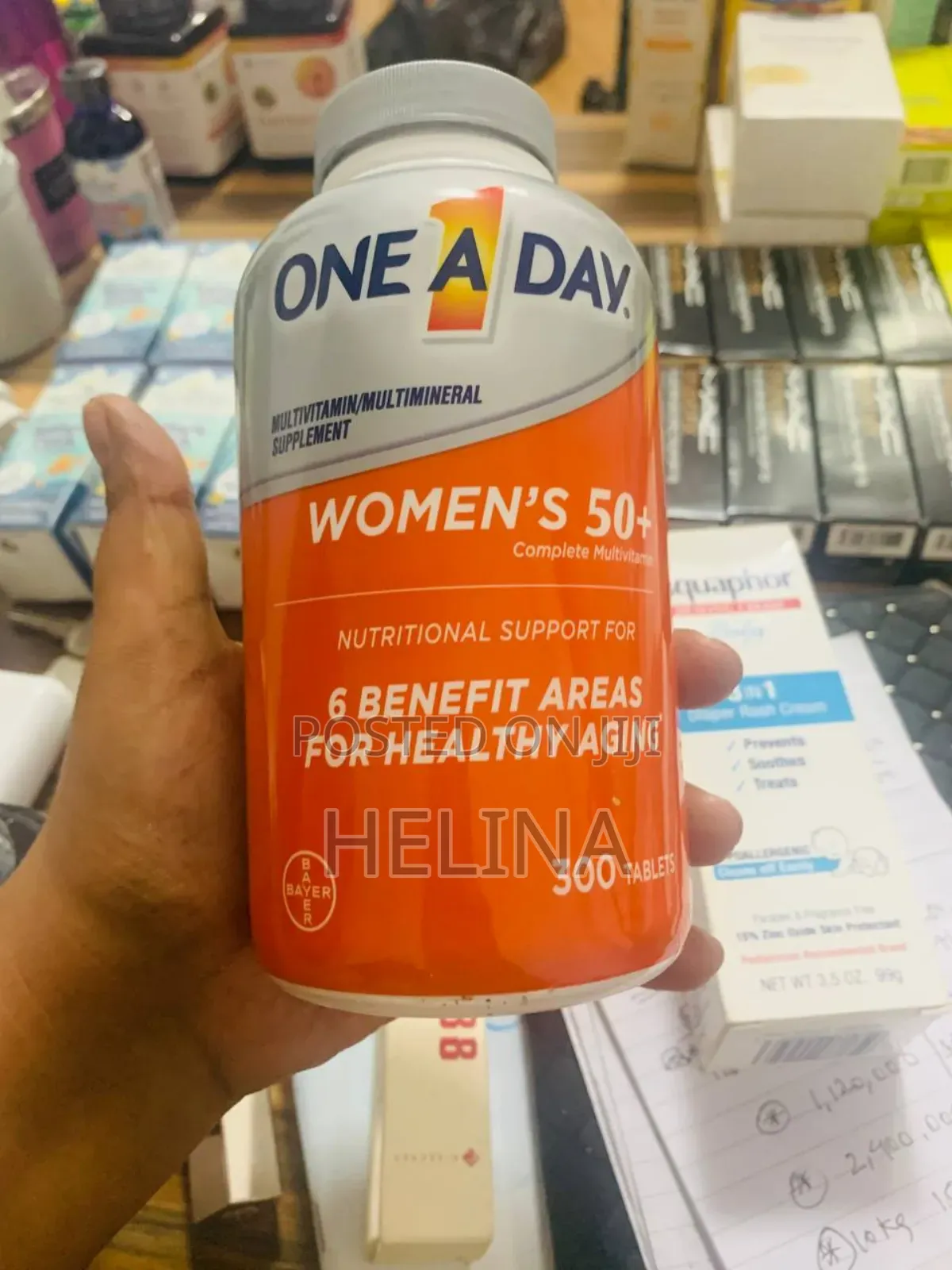 One a Day Women's 50+ Complete Multivitamin and Mineral 300 Tablets