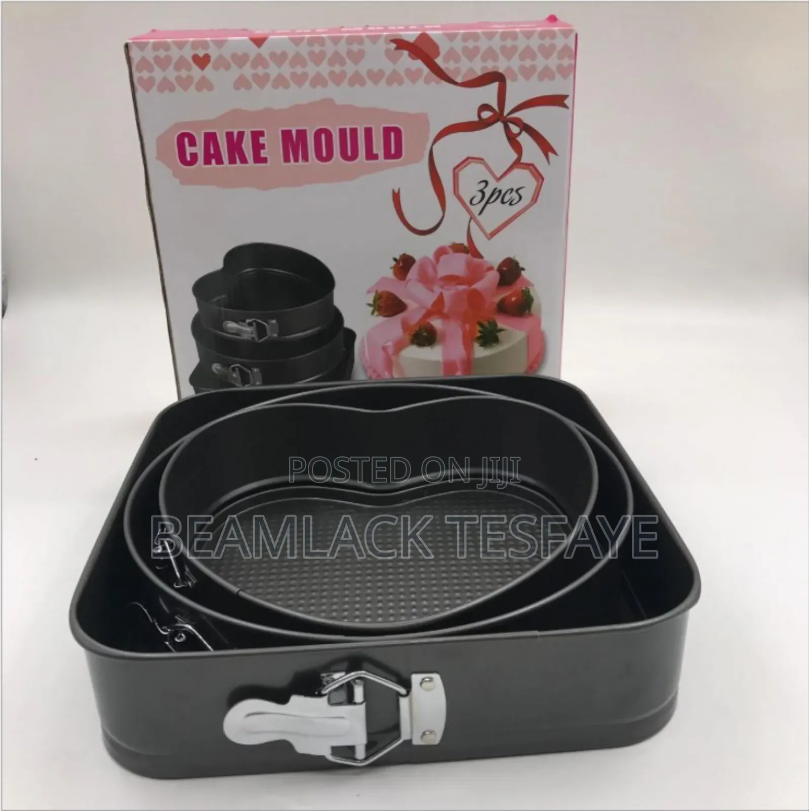3 PCS Shappe Cake Mould