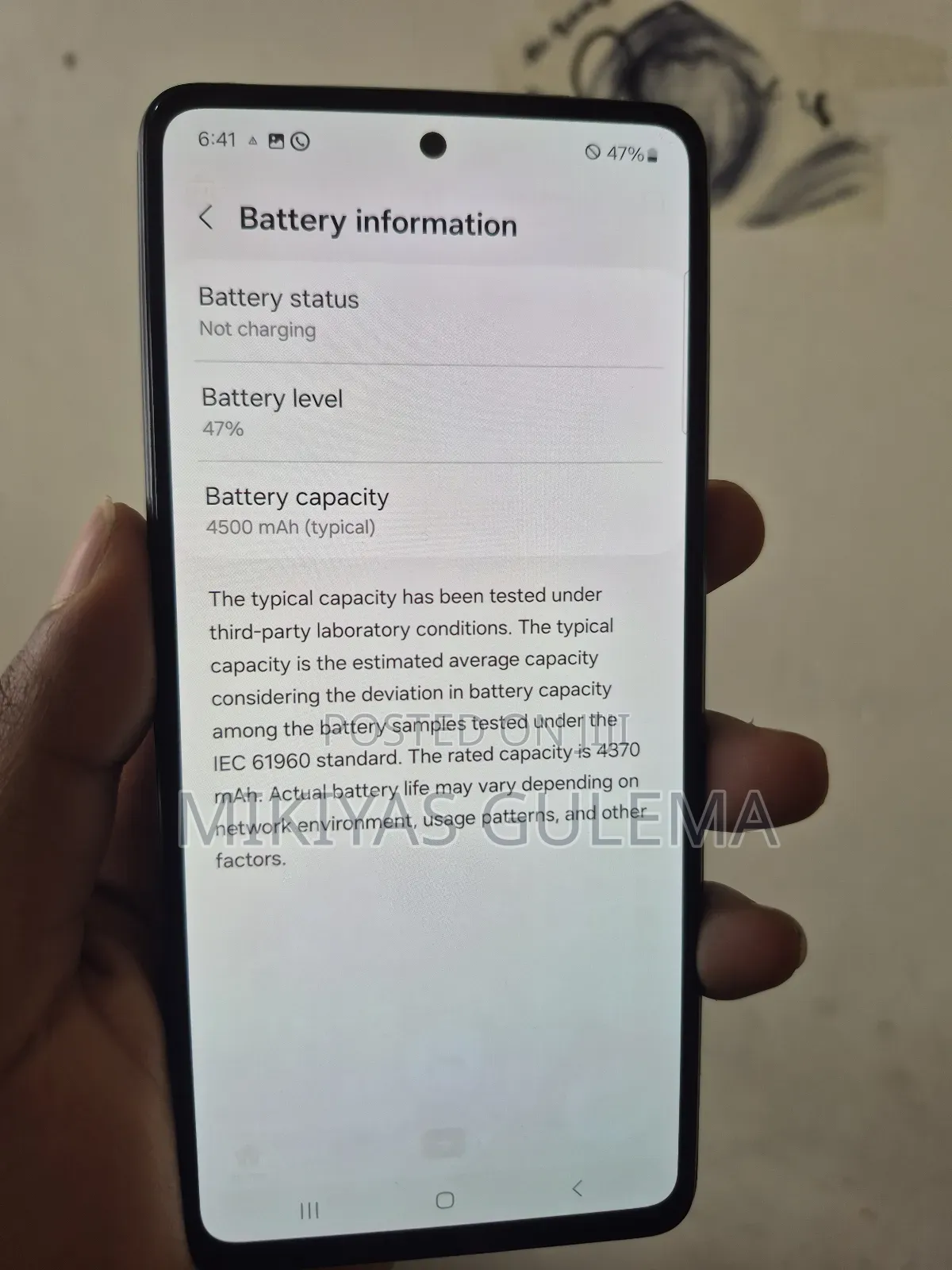 Samsung Galaxy A52 128 GB Black