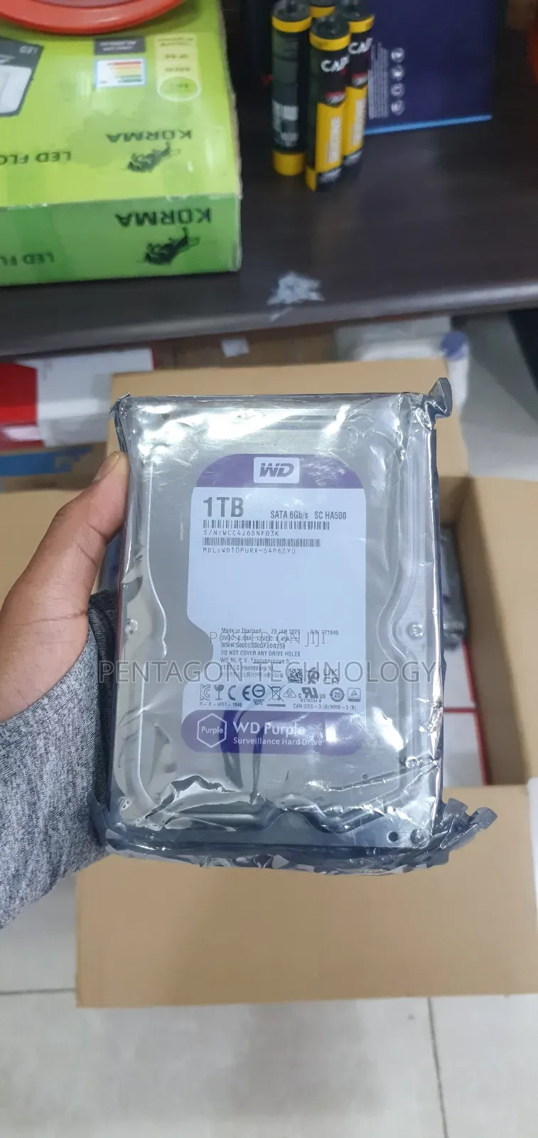 Wd Purple Surveillance 1tb 2tb