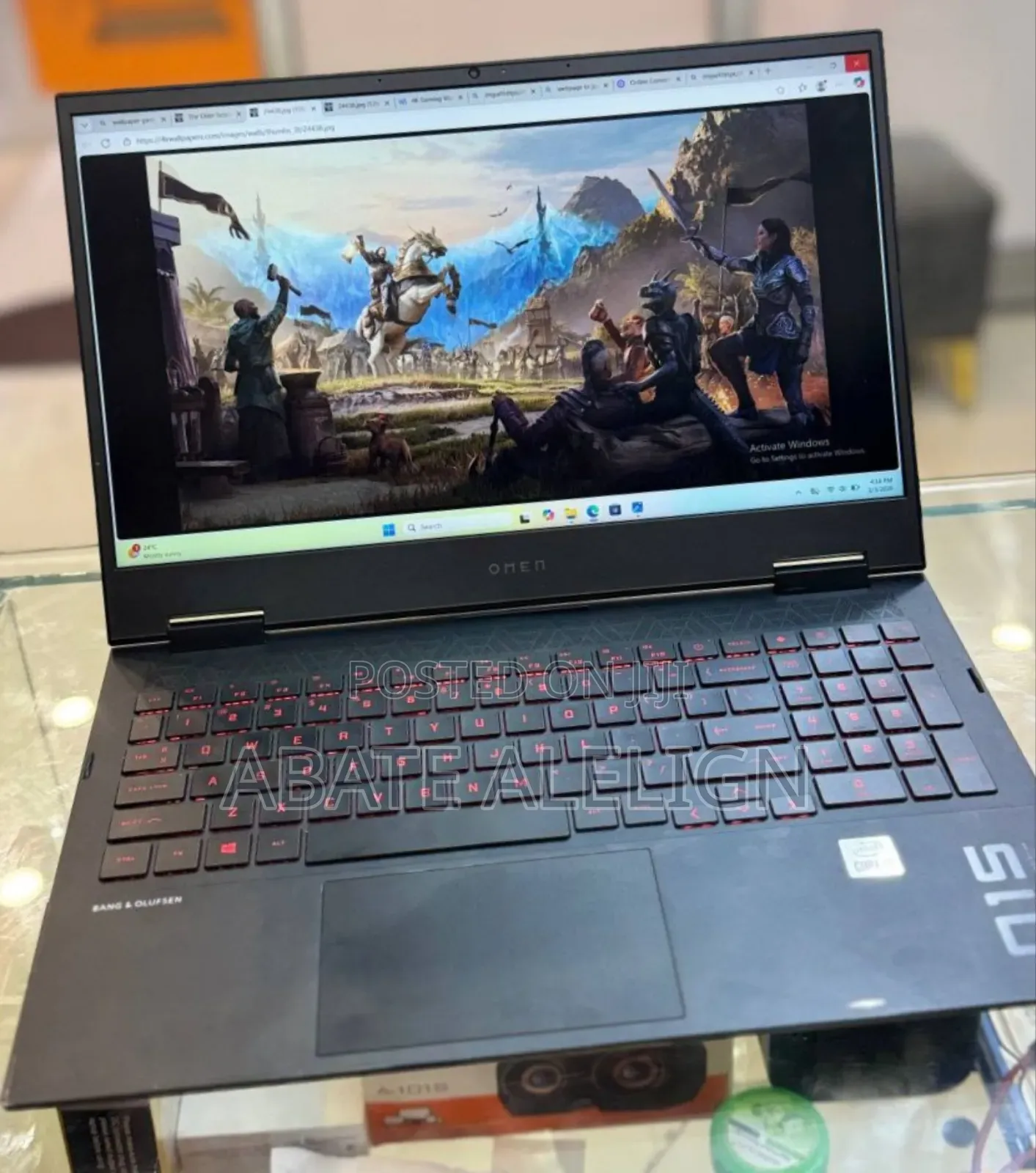 New Laptop HP Omen 15 16GB Intel Core I7 SSD 1T