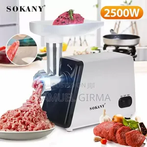 Stainless Steel Blade Sokany Meat Grinder