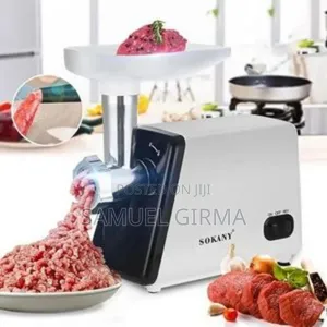 Stainless Steel Blade Sokany Meat Grinder