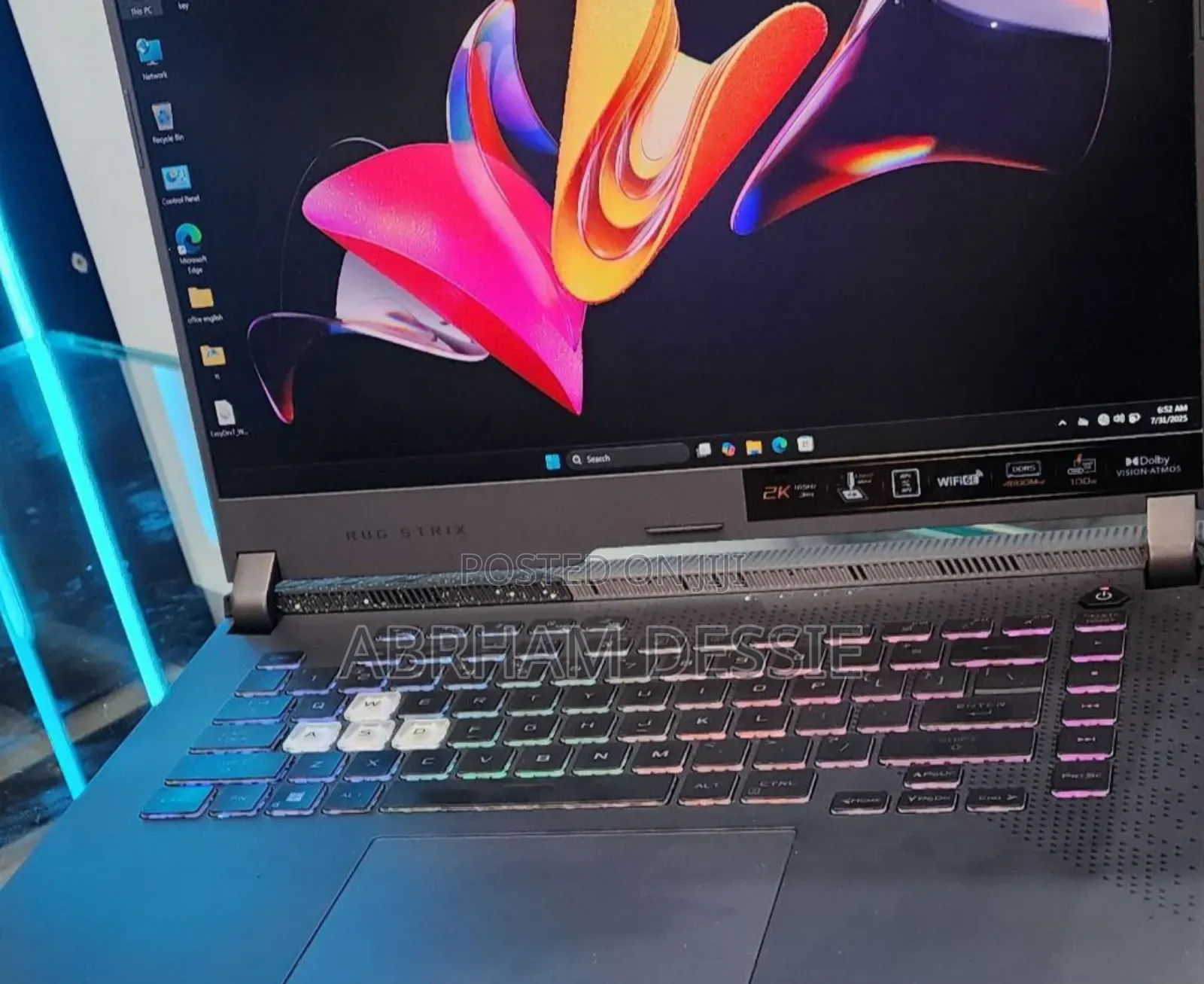 New Laptop Asus 16GB AMD Ryzen 7 SSD 512GB