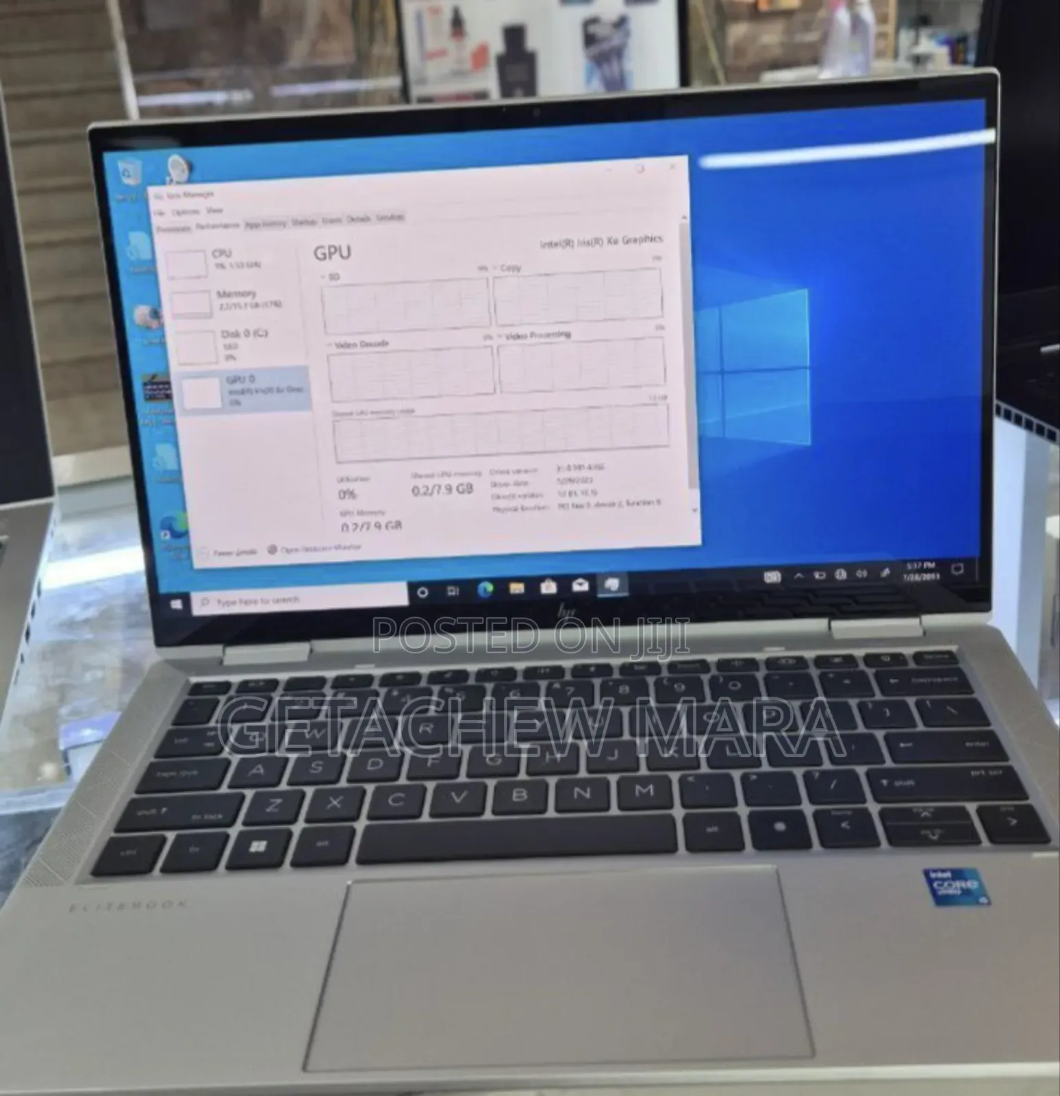 New Laptop HP Envy X360 16GB Intel Core I5 SSD 512GB