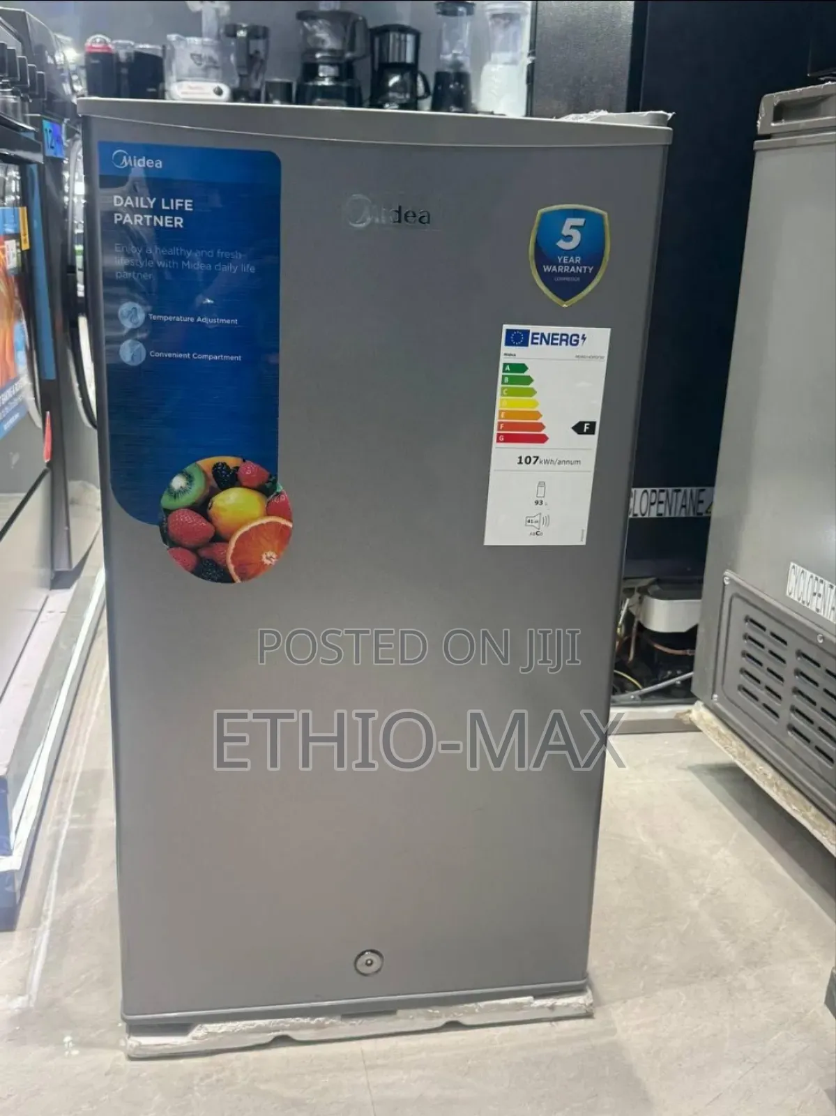 Midea One-door Refrigerator 140 Liter – Original | Compact | Energy