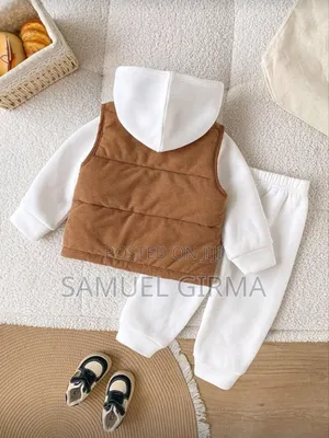 Mk- 0748p Cute Bear Warm 3 Piece Set Outfit