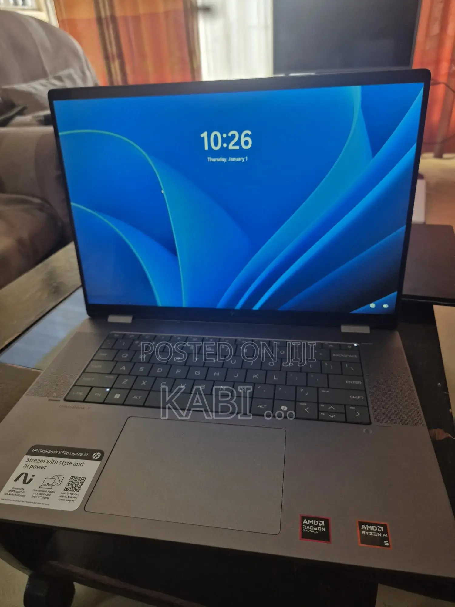 New Laptop HP OmniBook X Flip 16" 16GB AMD Ryzen 5 SSD 512GB