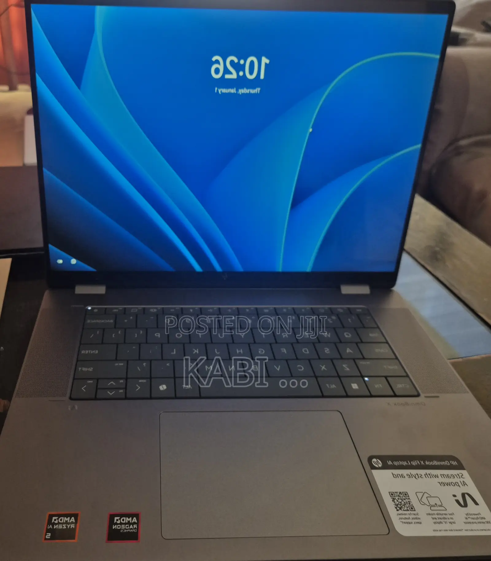 New Laptop HP OmniBook X Flip 16" 16GB AMD Ryzen 5 SSD 512GB