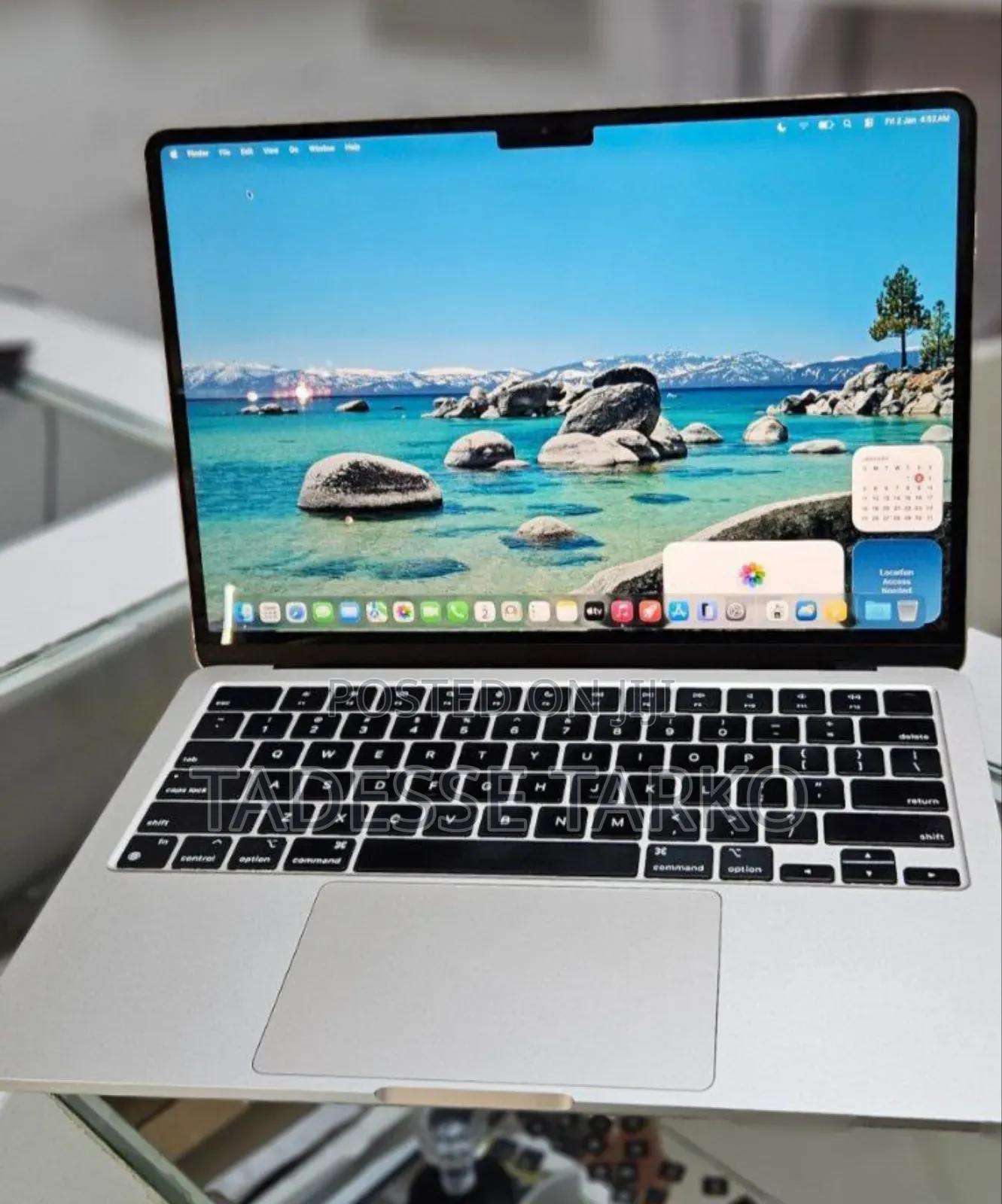 New Laptop Apple MacBook Air 2022 M2 8GB SSD 256GB