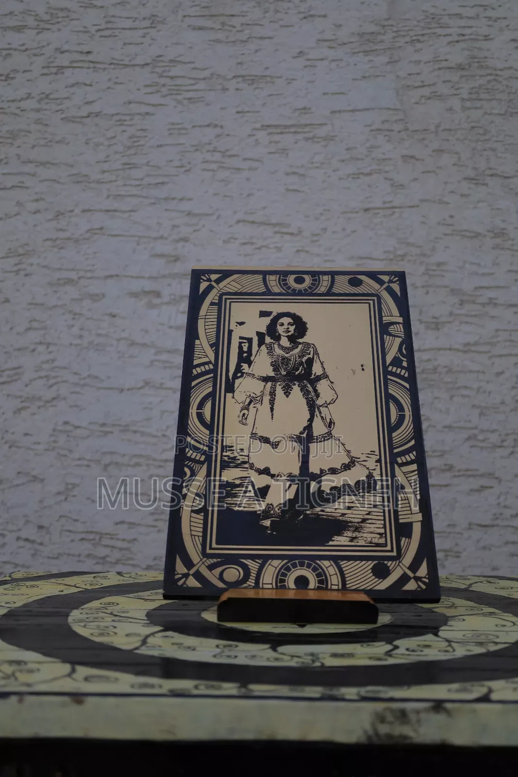 Wood Engraved Picture And Custom Logos