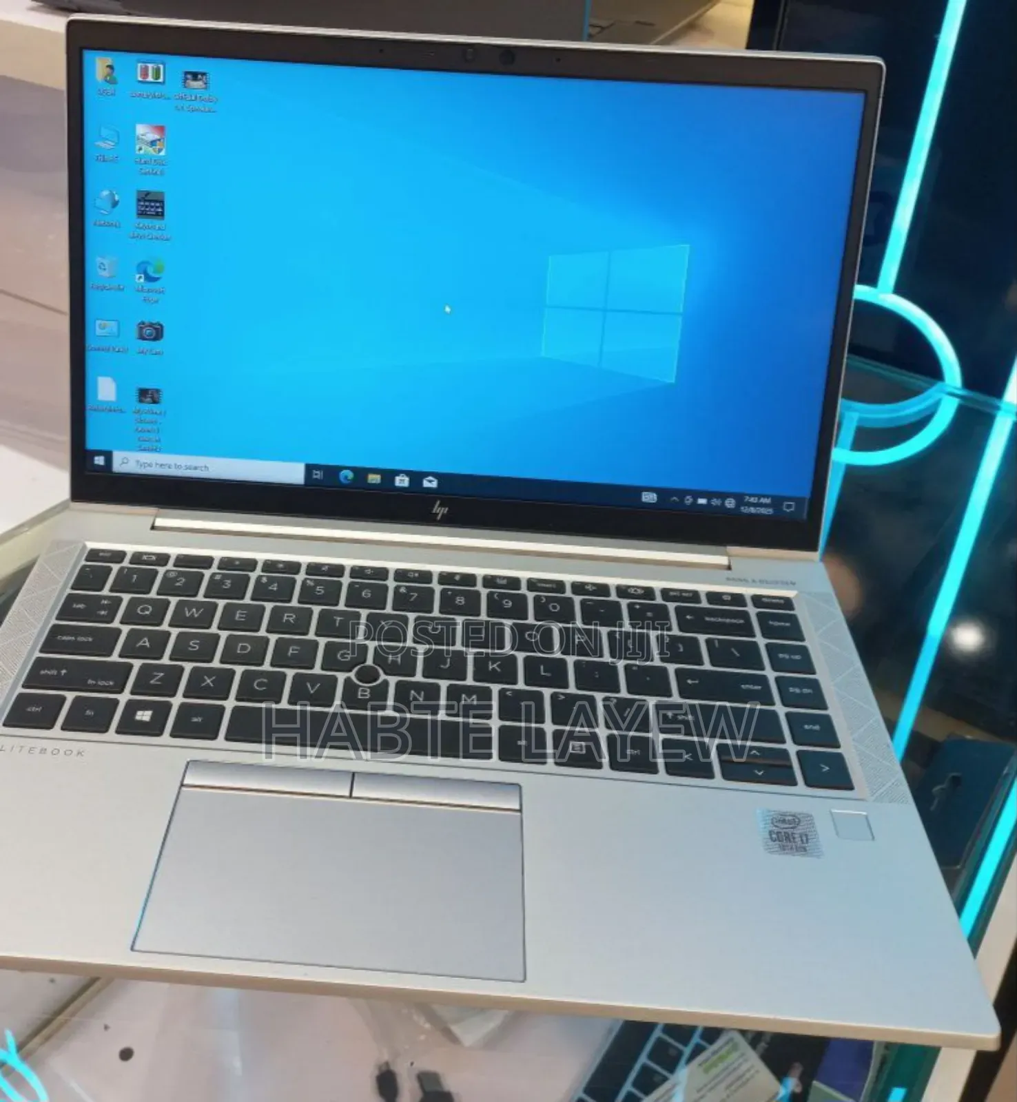 New Laptop HP EliteBook 840 G7 16GB Intel Core I7 SSD 512GB