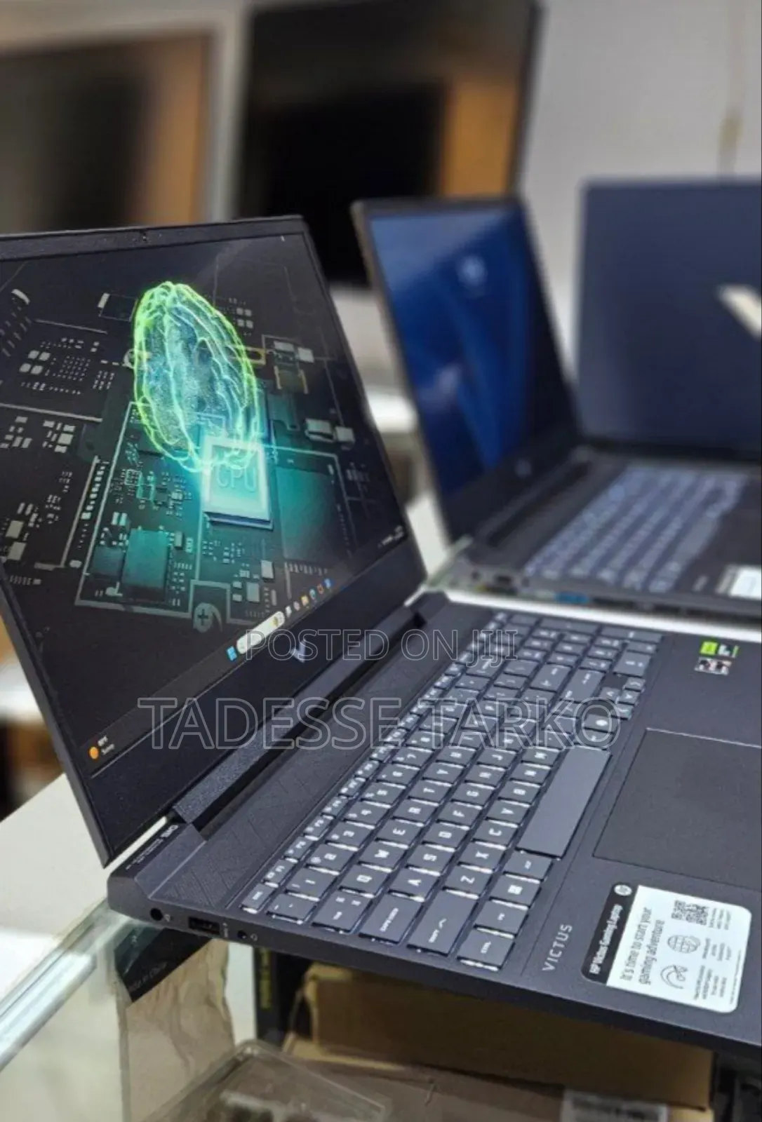 New Laptop HP Victus 15 16GB AMD Ryzen 7 SSD 1T