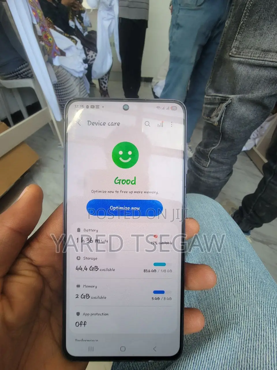 Samsung Galaxy S21 5G 128 GB Black