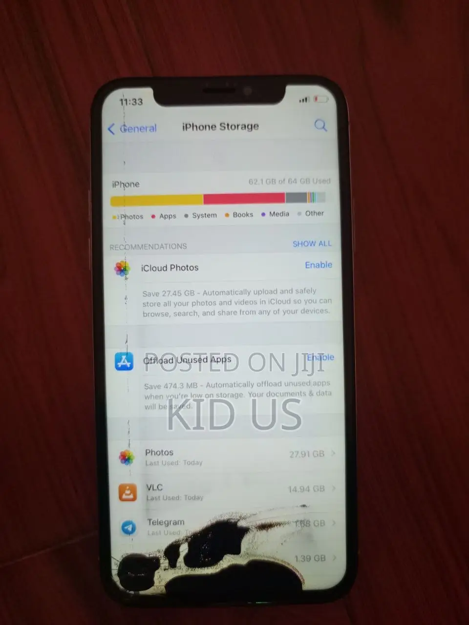 Apple iPhone X 64 GB White