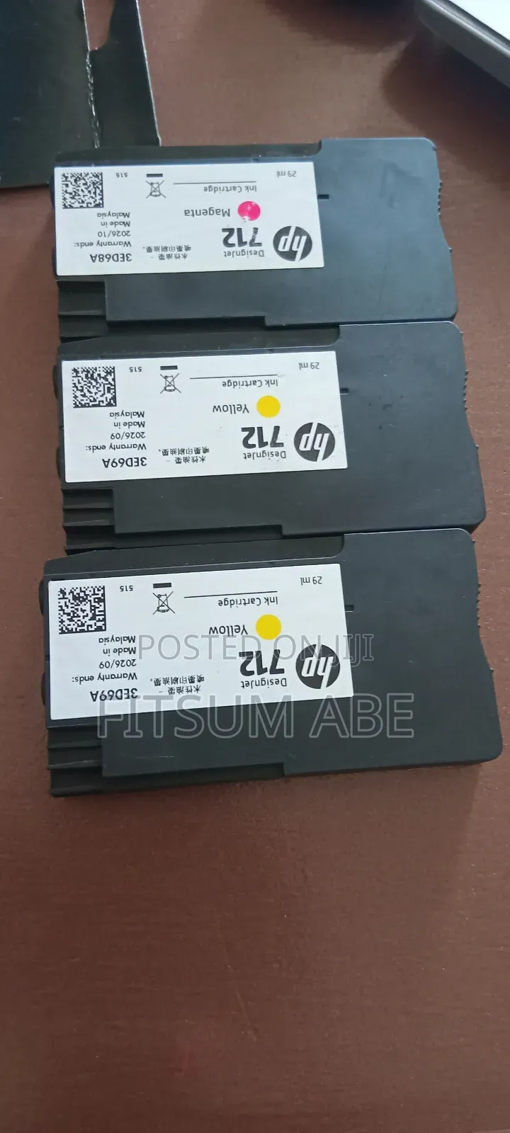 Original Hp Designjet 712 Ink