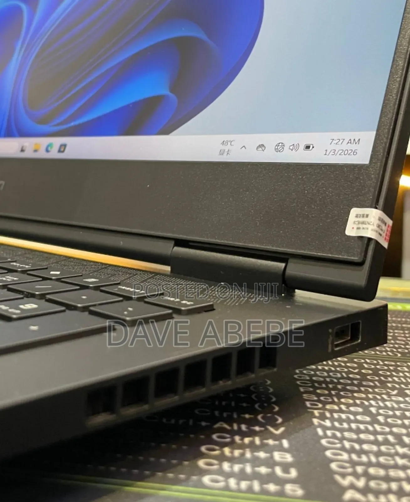 New Laptop HP Omen 16 16GB Intel Core i7 SSD 1T