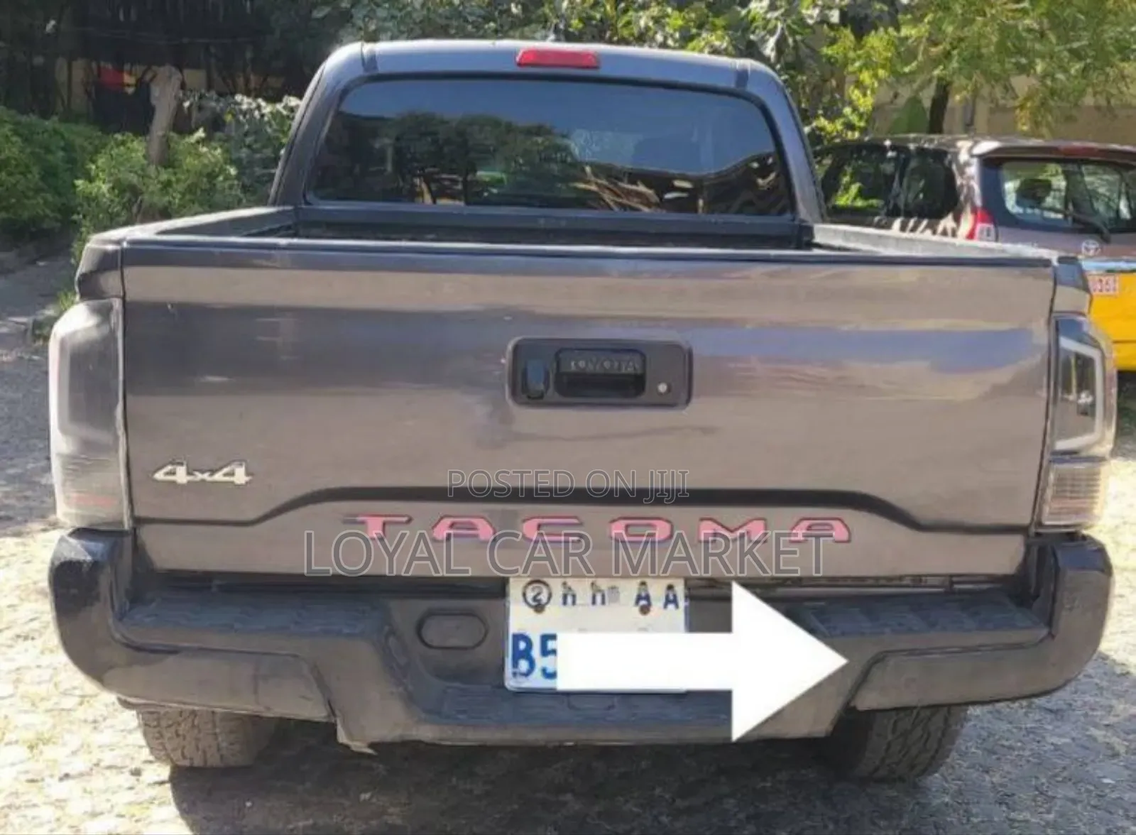 Toyota Tacoma 4dr Double Cab 2016 Gray