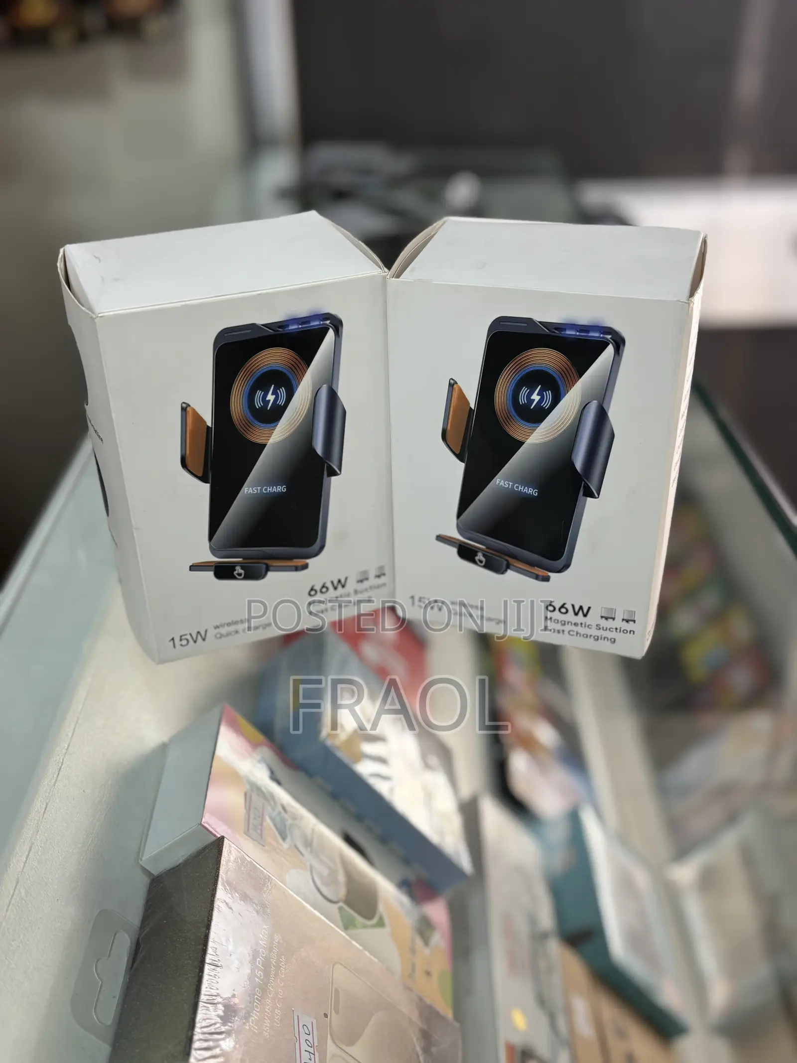 F2 Car Charger and Holder