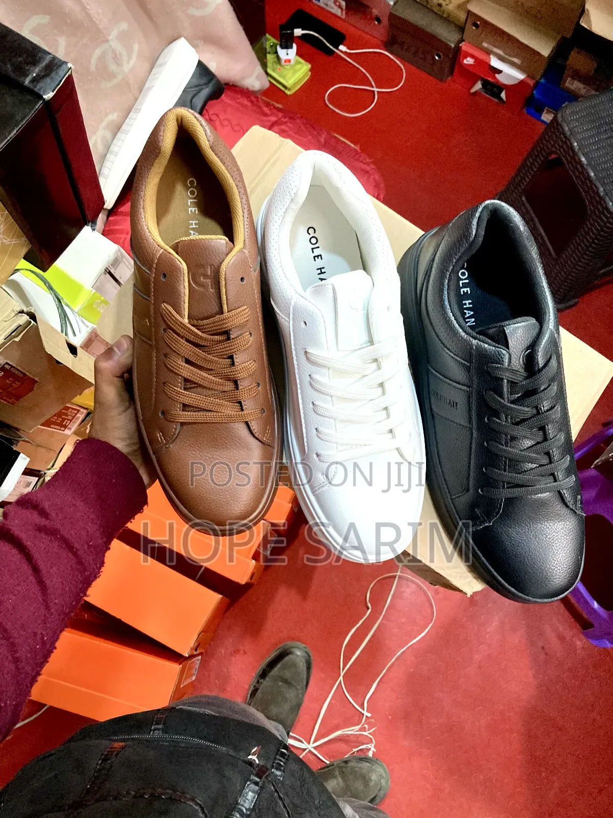 Cole Blake Brown White