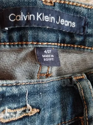 Pair of Women's Skinny High-Waist Denim Jeans.